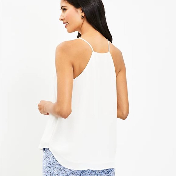 Loft Covered Button Strappy Cami - Picture 5 of 5